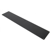 KICK PLATE – MATT BLACK (PRE‑DRILLED WITH SCREWS)