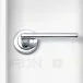 AMORA STYLE LEVER ON ROSE – LATCH PACK – POLISHED CHROME