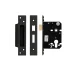 ARCHITECTURAL EURO PROFILE SASH LOCK 76MM WITH 57MM BACKSET – BLACK