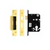 ARCHITECTURAL EURO PROFILE SASH LOCK 76MM WITH 57MM BACKSET – POLISHED BRASS