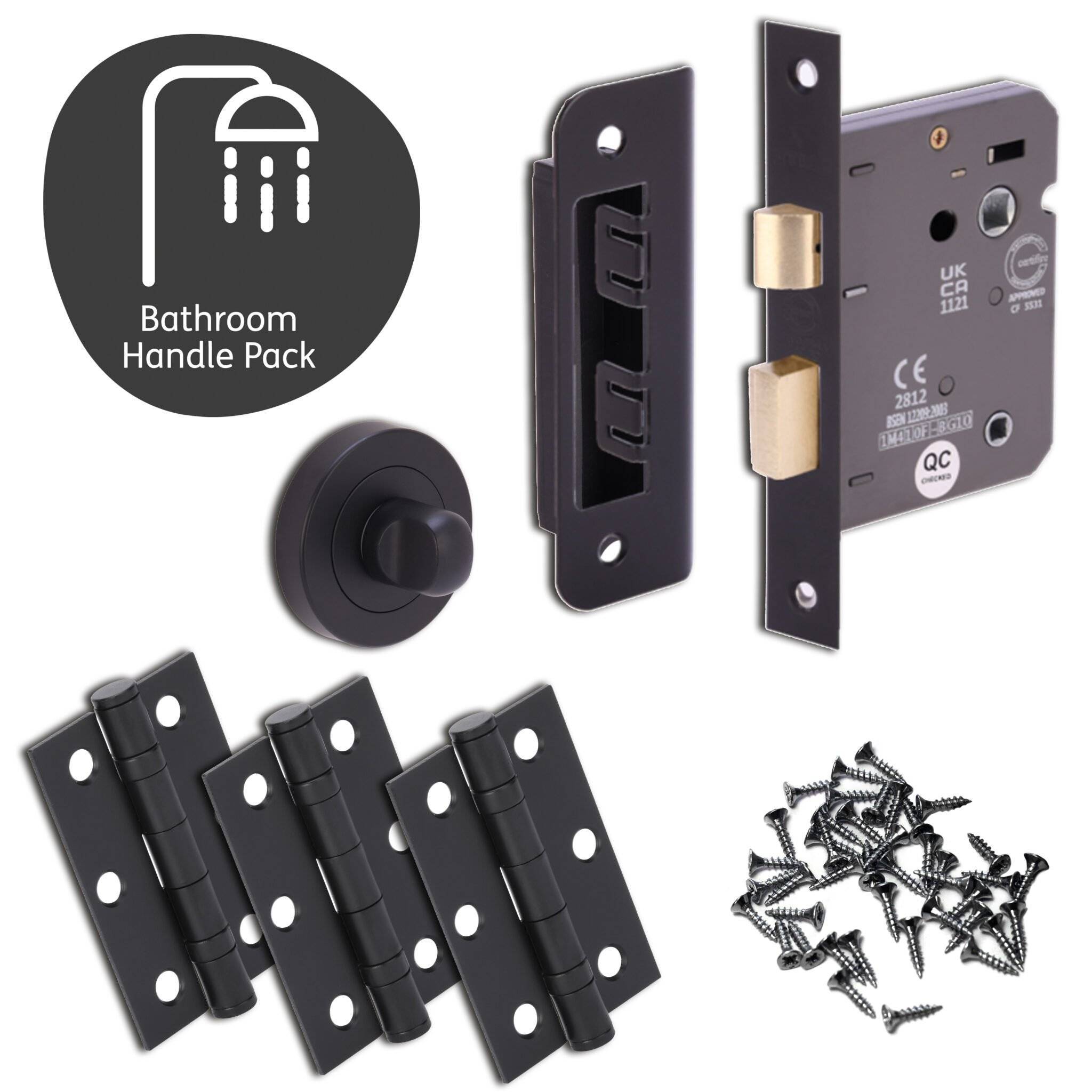 SESIA FIRE DOOR HANDLE PACK