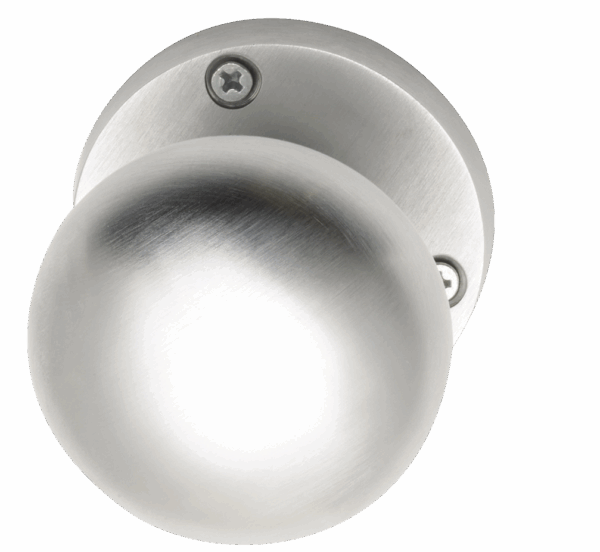 ELBE DOOR KNOB HANDLE BATHROOM PACK WITH LOCK