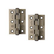 HIN1322/7AB GRADE 7 BALL BEARING HINGE 76MM – ANTIQUE BRASS