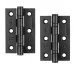 HIN1322/7MB 76 X 51 X 2MM BALL BEARING HINGE – GRADE 7 MATT BLACK