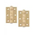 HIN1322/7PVD EUROSPEC 76 X 51 X 2MM BALL BEARING HINGE – GRADE 7 STAINLESS BRASS