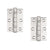 HIN1322/7BSS 76 X 51 X 2MM BALL BEARING HINGE – GRADE 7 BRIGHT STAINLESS STEEL