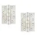 BALL BEARING HINGES 102MM X 76MM X 3MM GRADE 13 – SATIN STAINLESS STEEL