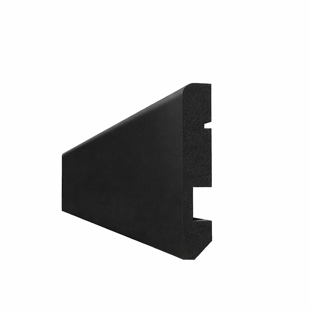 Fully Finished Black Door Skirting – 14 x 80 x 2400mm