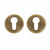 EURO PROFILE ESCUTCHEON 50MM – ANTIQUE BRASS