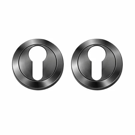 EURO PROFILE ESCUTCHEON 50MM – BLACK NICKEL