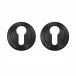 EURO PROFILE ESCUTCHEON 50MM – MATT BLACK