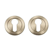 EURO PROFILE ESCUTCHEON 50MM – SATIN NICKEL