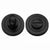 IRZ004MB BATHROOM TURN AND RELEASE 50MM – MATT BLACK