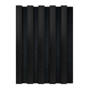 BLACK LAMINATED ACOUSTIC WALL PANEL