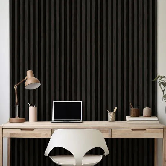DARK GREY LAMINATED ACOUSTIC WALL PANEL
