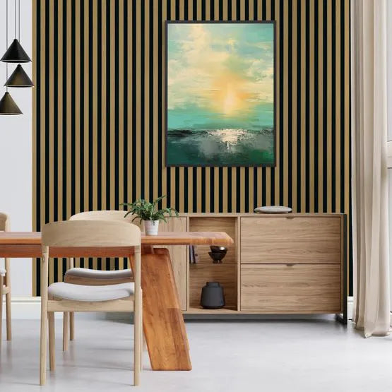 OAK LAMINATED ACOUSTIC WALL PANEL