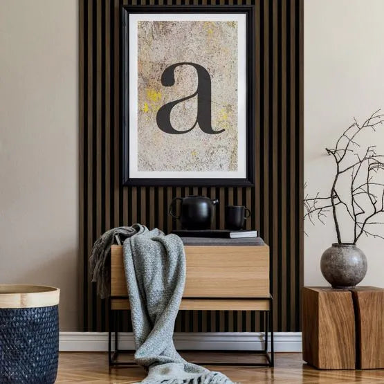 WALNUT LAMINATED ACOUSTIC WALL PANEL