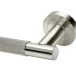 MARINO KNURLED LEVER DOOR HANDLE ON ROSE – SATIN NICKEL