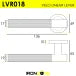 VELO LINEAR DOOR HANDLE ON ROSE – LATCH PACK – ANTIQUE BRASS