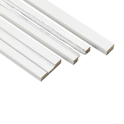 WHITE SINGLE POCKET DOOR ACCESSORY KIT