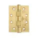 GRADE 13 BALL BEARING FIRE RATED HINGES 102MM X 76MM X 3MM – SATIN BRASS