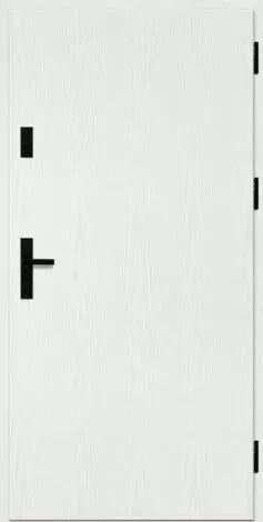 Solid External Steel Door Set