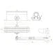 ZOO HARDWARE SIZE 3 DOOR CLOSER – GOLD – COMPLETE WITH FIG 66 BRACKET