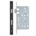 VDL7860‑PCB DIN BATHROOM LOCK – BACKSET 60MM – POWDER COATED BLACK