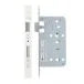 VDL7860‑PCW DIN BATHROOM LOCK – BACKSET 60MM – POWDER COATED WHITE