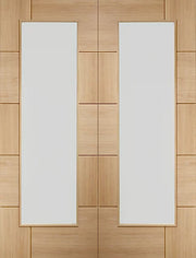 INTERNAL OAK RAVENNA PAIR WITH CLEAR GLASS