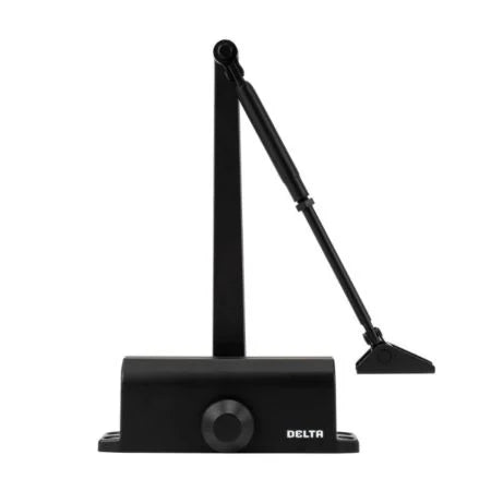 ZOO HARDWARE SIZE 3 DOOR CLOSER – BLACK – COMPLETE WITH FIG 66 BRACKET (ZDC003‑BLK)